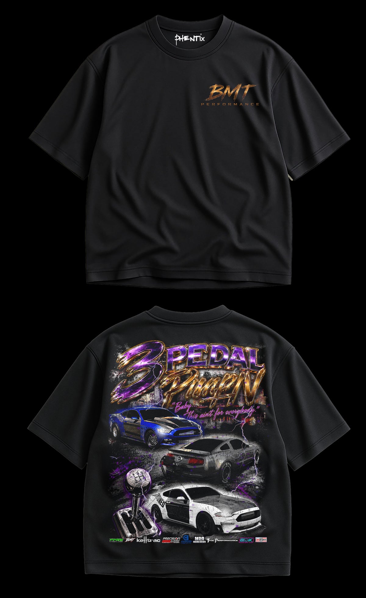 3 Pedal PimpN BMT Shirt