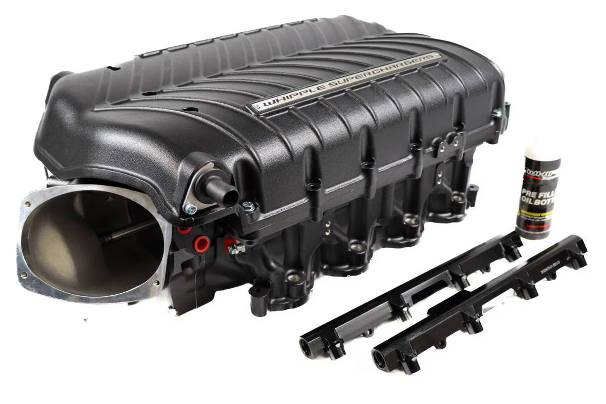 Whipple 3.0L Gen 5x Supercharger Stage 2 SC Dual ALT Kit 2021 - 2023 F150