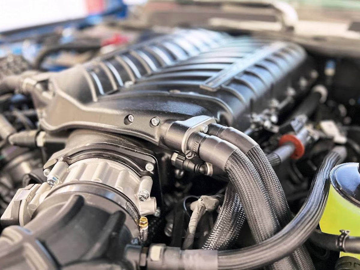 Whipple Gen 6 3.0L Supercharger Stage 1 Kit 2018 - 2023 Mustang GT/GT350/Mach 1/Bullit